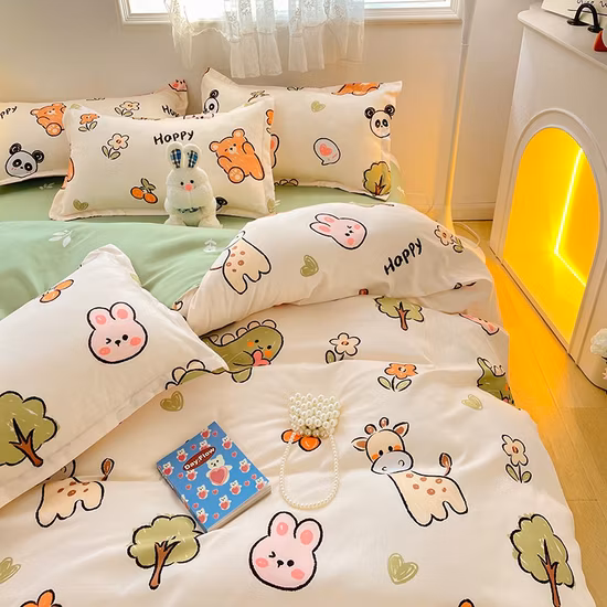 100% ポリエステルツイル プリント&染色生地 200cm 幅 120GSM 125gsm キルト用