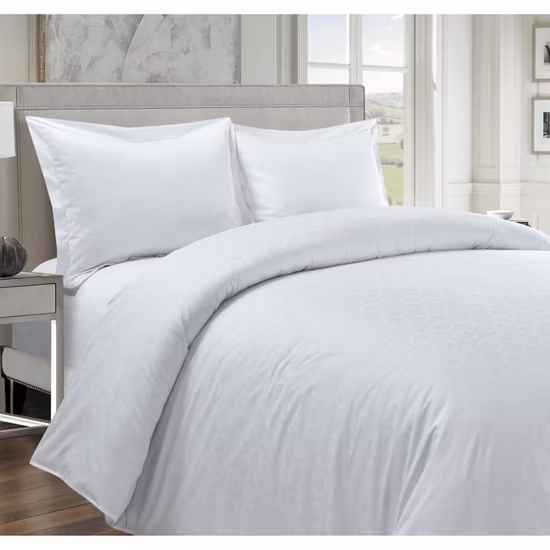 ピンチプリーツ布団カバータフトデザイン寝具​​セットジッパーソフトポリエステル掛け布団カバー